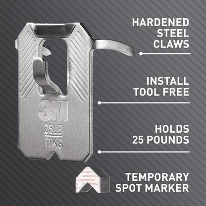 3M Claw Drywall Picture Hanger - 10 Markers