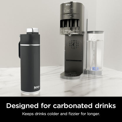 Ninja Thirsti 709mL Travel Bottle Black