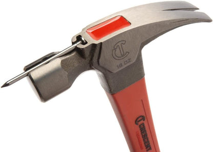 Marteau Crescent - 16Oz Fibre de verre avec griffe de coupe