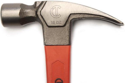 Marteau Crescent - 16Oz Fibre de verre avec griffe de coupe