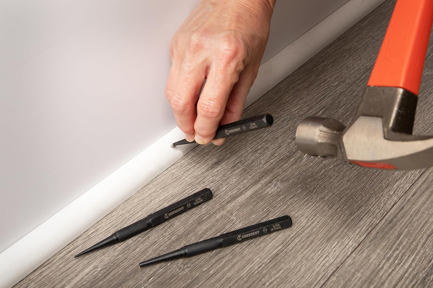 Poinçon en acier de 5" - Ensemble de 3 pièces