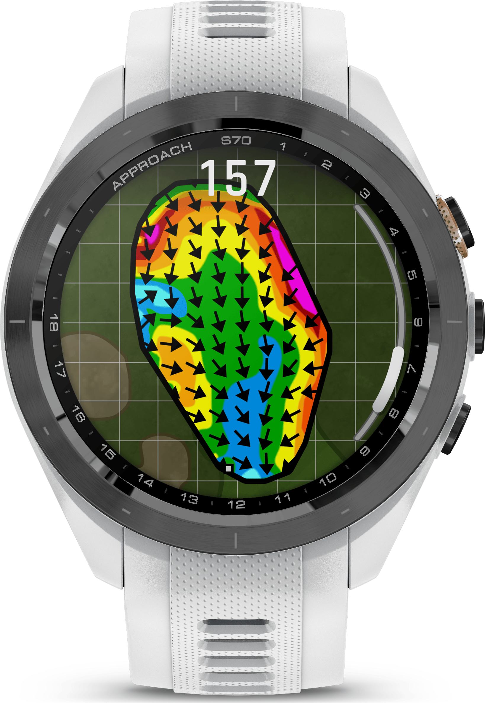 Garmin Approach S70 42mm - Noir Peach