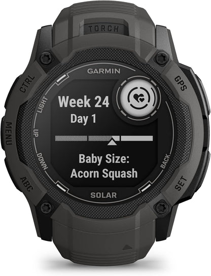 Garmin Instinct 2X Solar Watch - Graphite