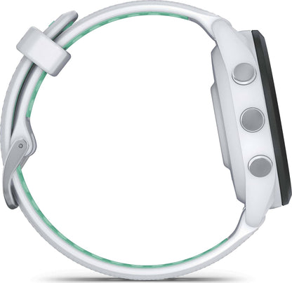 Garmin Forerunner265s Smartwatch - Whitestone & Neo Tropic