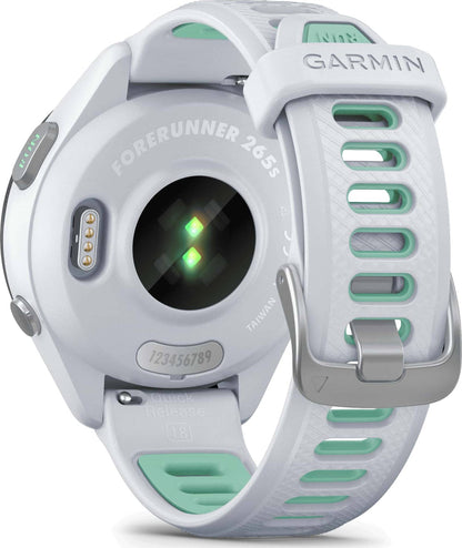 Garmin Forerunner265s Smartwatch - Whitestone & Neo Tropic