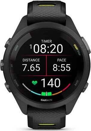 Garmin Forerunner 265S - Noir Jaune