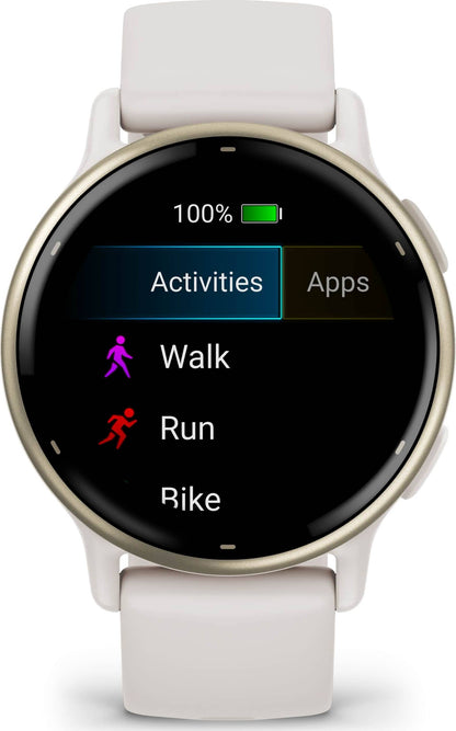 Garmin Smartwatch Vivoactive 5 avec GPS - Creamgold