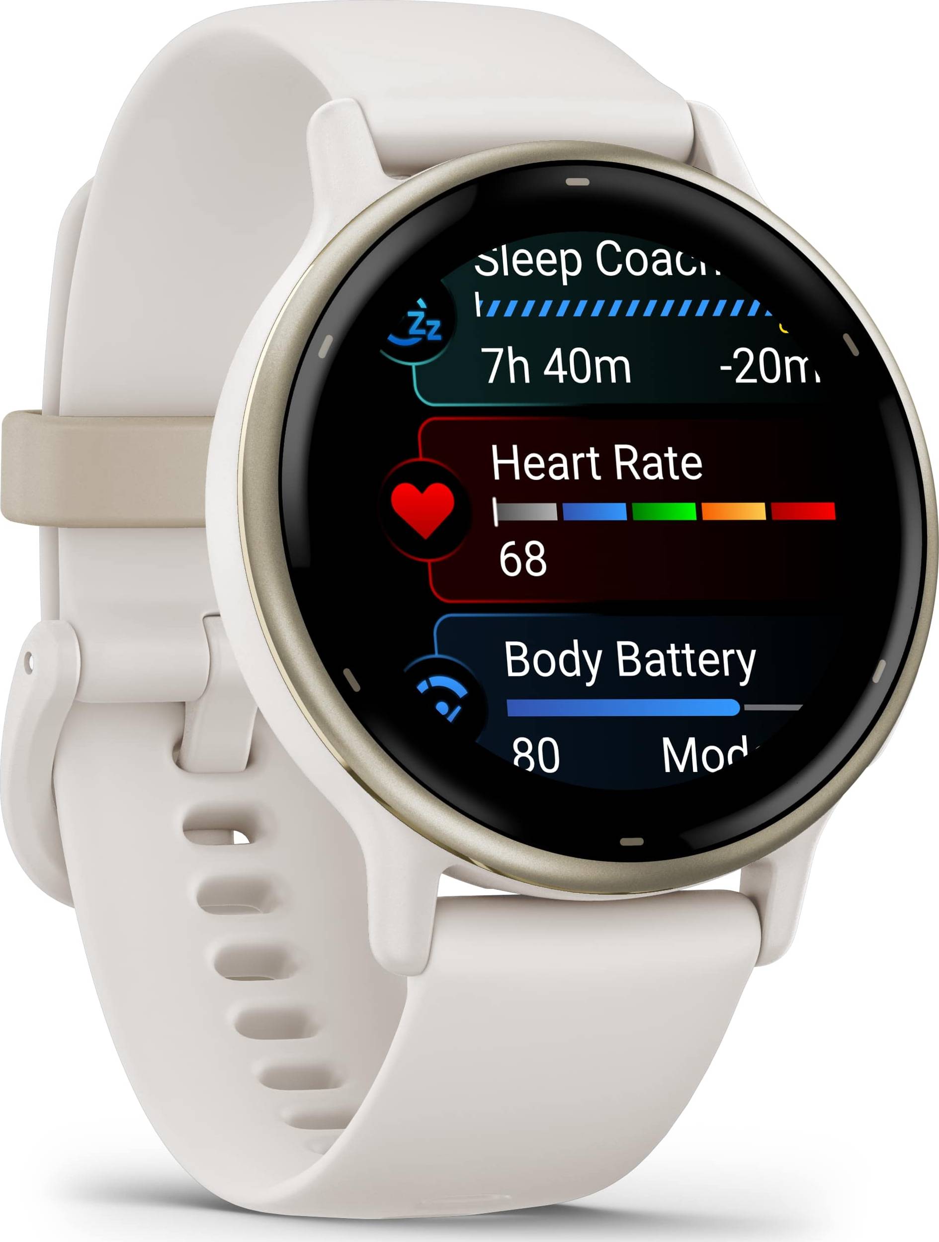 Garmin Smartwatch Vivoactive 5 avec GPS - Creamgold
