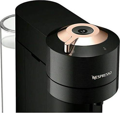 Nespresso Vertuo Next Premium Coffee & Espresso Machine by De'Longhi - Black Rose Gold