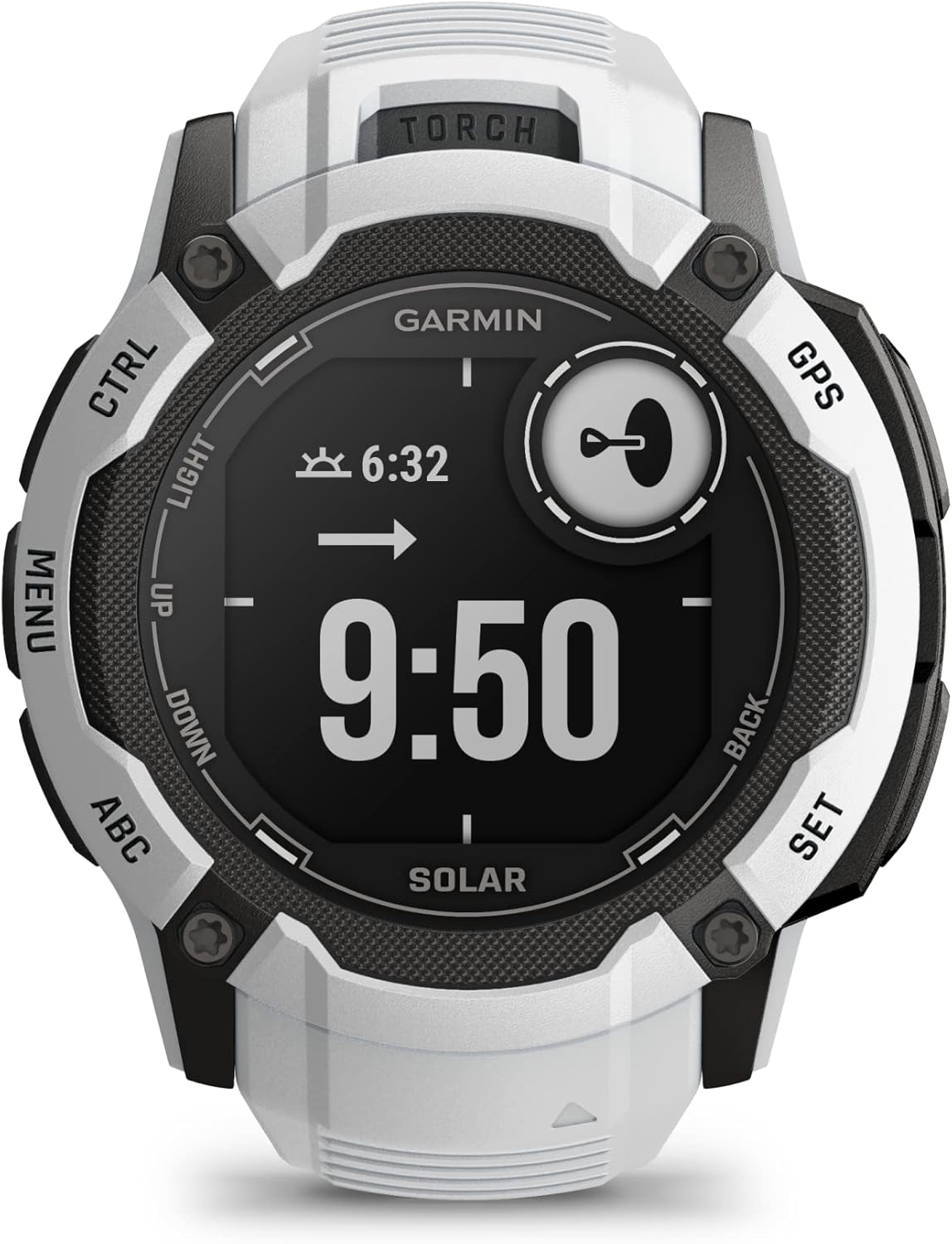 Garmin Instinct 2X Solar  GPS Smartwatch - Whitestone