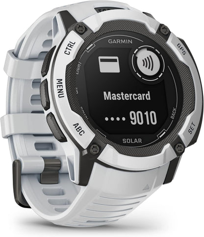 Garmin Instinct 2X Solar  GPS Smartwatch - Whitestone