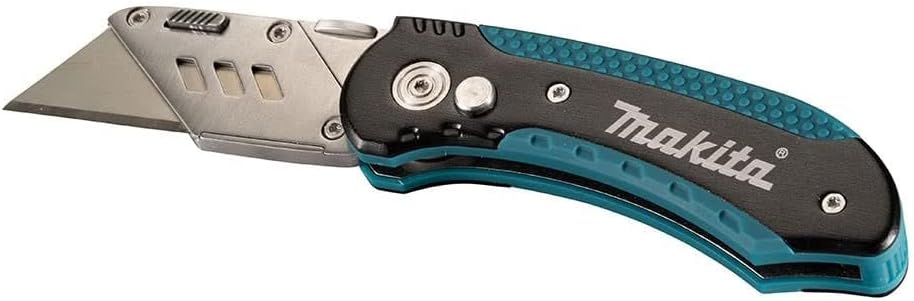 Couteau utilitaire pliant à changement rapide Makita - 10 lames