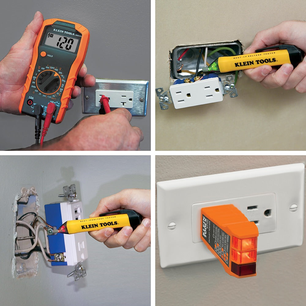 Kit de test électrique Klein Tools avec multimètre numérique