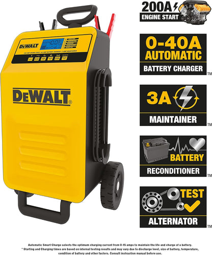 Dewalt Professional Rolling 40 Amp Battery Charger