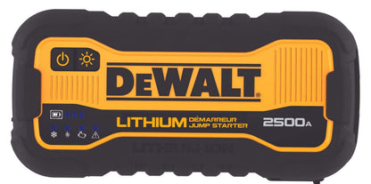 Dewalt 2500 Peak Amp Portable Lithium Jump Starter