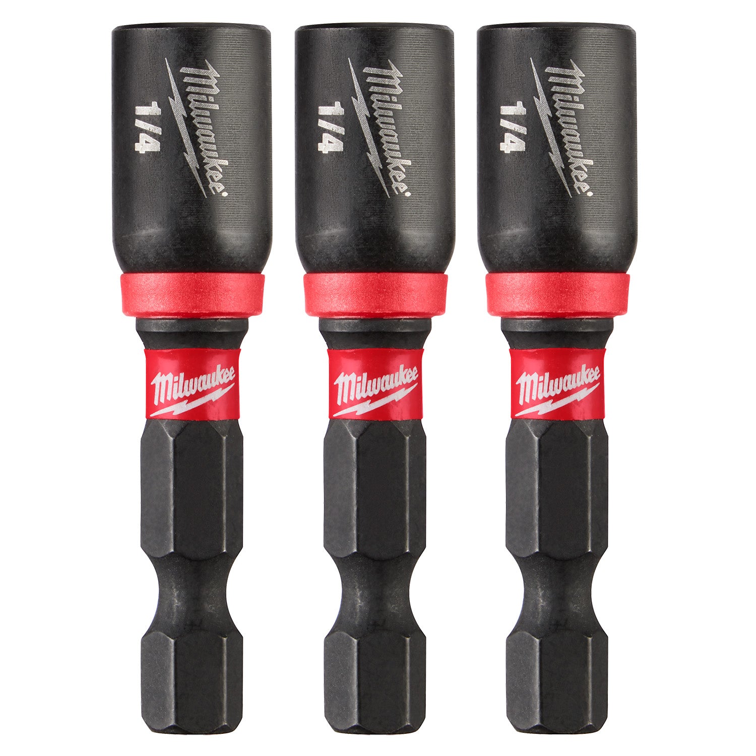 SHOCKWAVE Impact Duty Tourne-écrou magnétique 1/4" x 1-7/8" (3 PK)