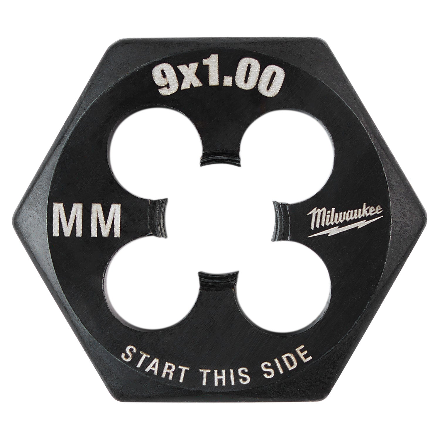 M9-1.00 mm 1-Inch Hex Threading Die