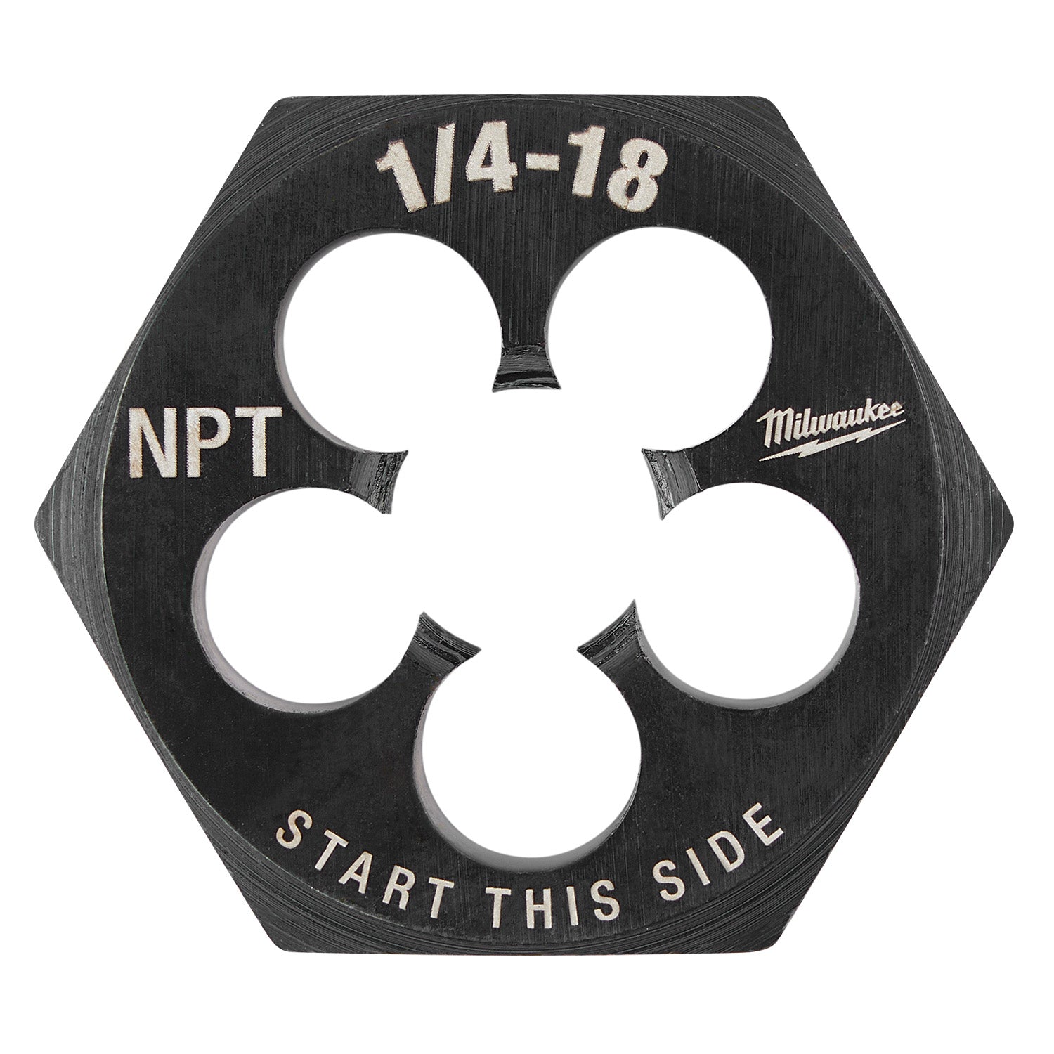 Matrice de filetage hexagonal 1/4"-18 NPT 1-7/16