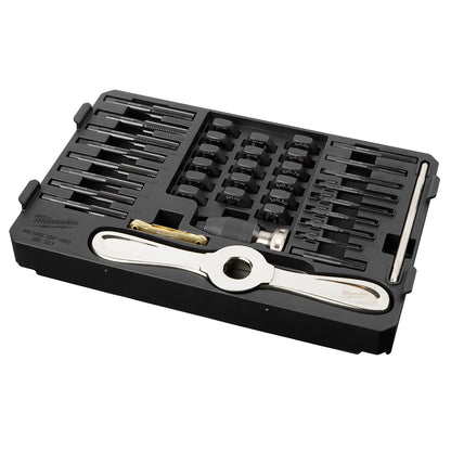 38PC Metric Tap & Die PACKOUT Set w/ HEX-LOK 2-in-1 Handle
