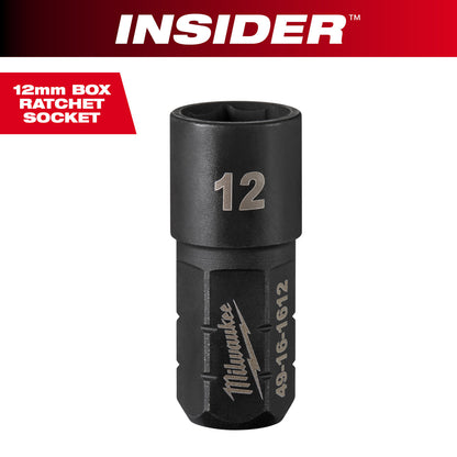 INSIDER Box Ratchet Socket 6 Point 12mm