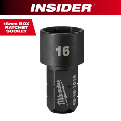 INSIDER Box Ratchet Socket 6 Point 16mm