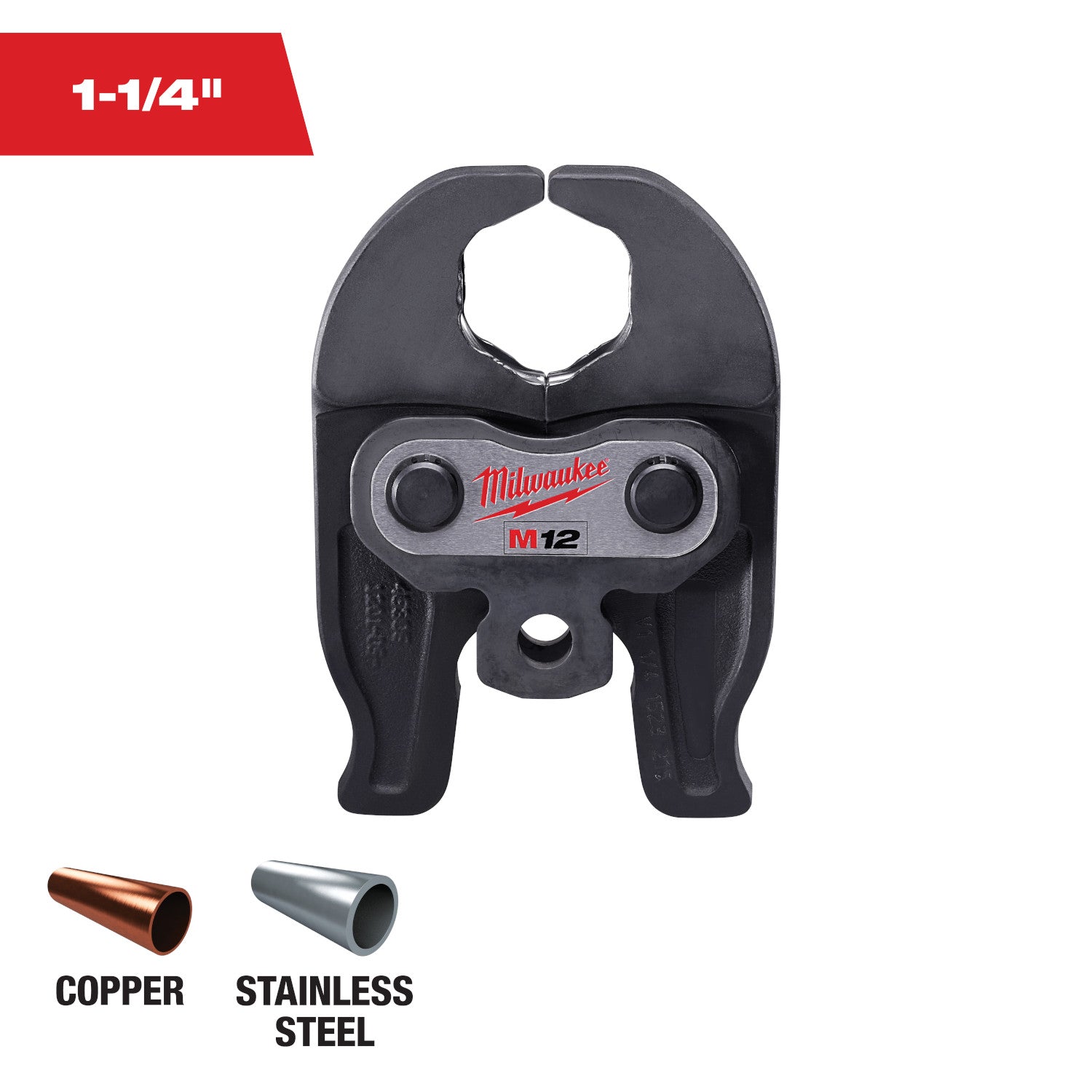 Mâchoire de presse 1 1/4" CTS-V pour outil de presse M12 FORCE LOGIC