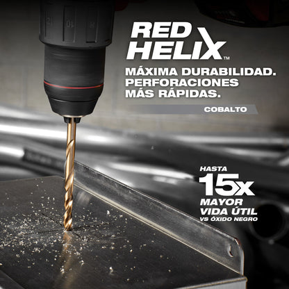 RED HELIX Set de forets en cobalt - 29PC
