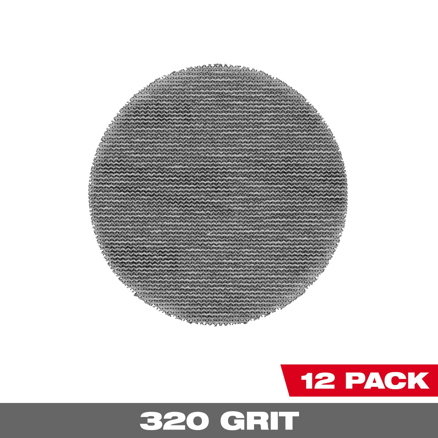 Disques de ponçage 3" 320 avec maille POWERGRID résistante à la déchirure - (12 PK) + Pad Saver