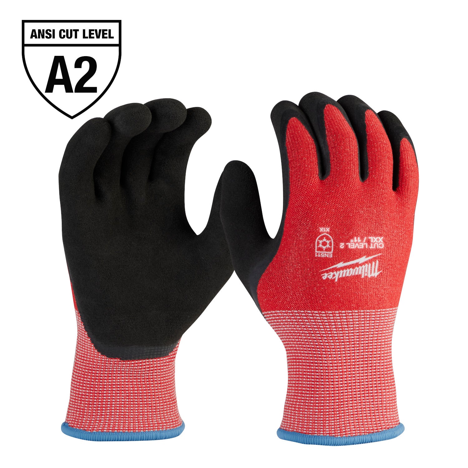 Gants d'hiver trempés Cut Level 2 - XXL