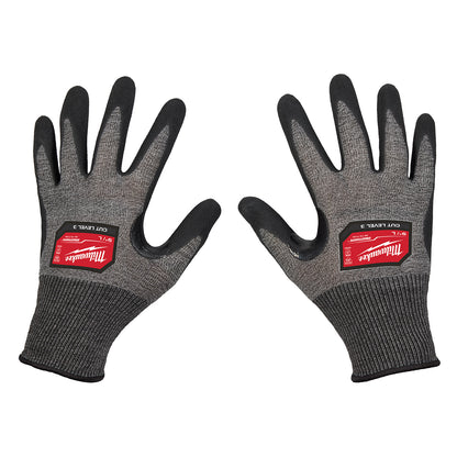 Gants enduits de nitrile à haute dextérité Cut Level 3 - L