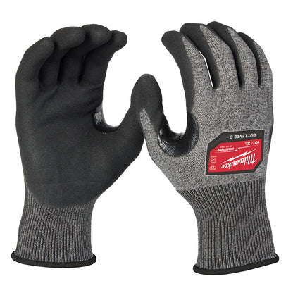 Gants nitrile trempés de haute précision Cut Level 3 - XL