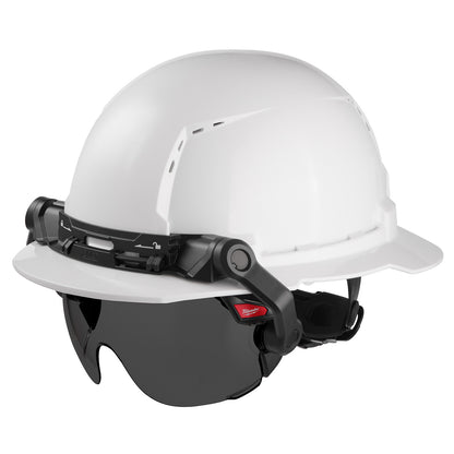 BOLT Eye Visor - Tinted Dual Coat Lens (Compatible with Milwaukee Safety Helmets & Hard Hats)