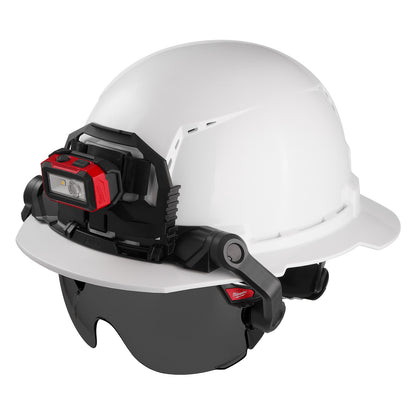 BOLT Eye Visor - Tinted Dual Coat Lens (Compatible with Milwaukee Safety Helmets & Hard Hats)