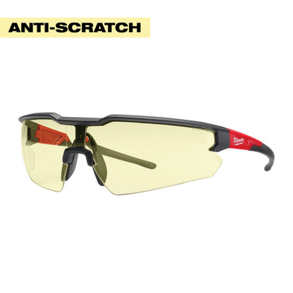 Safety Glasses - Yellow Anti-Scratch Lenses