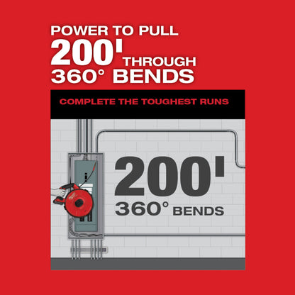 M18 FUEL ANGLER 240' x 1/8" Steel Pulling Fish Tape Replacement Cartridge