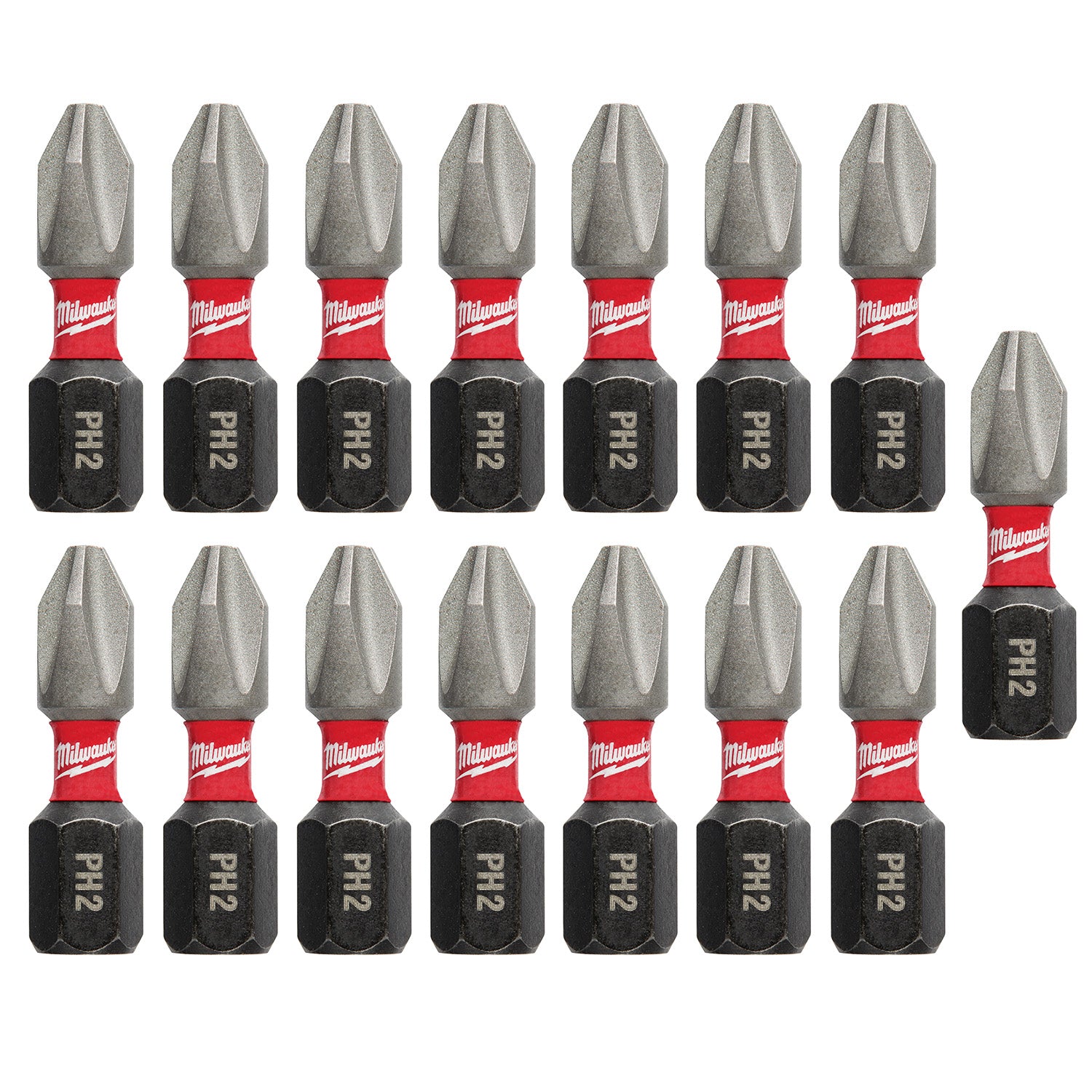 SHOCKWAVE Impact Duty 1 "Phillips #2 Insert Bits (15 Contractor PK)