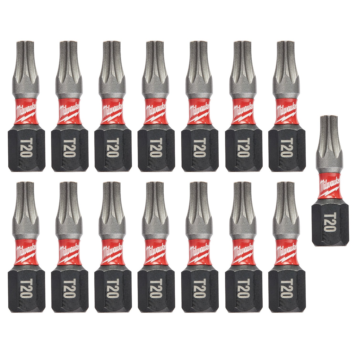 SHOCKWAVE 1" T20 Impact Bit (15 PK)