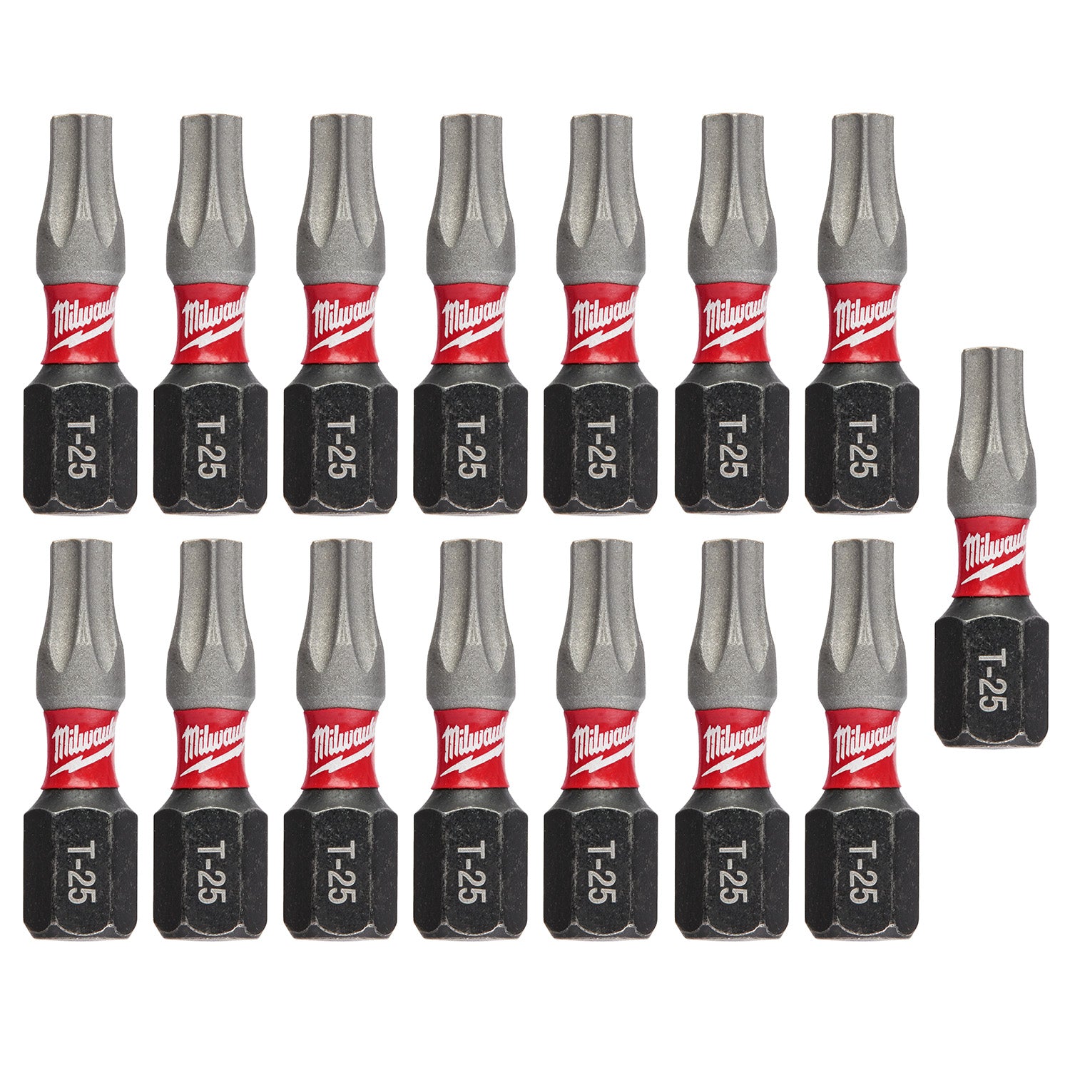 SHOCKWAVE 1" T25 Impact Bit (15 PK)
