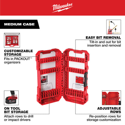 Mallette moyenne personnalisable pour les accessoires de la visseuse à percussion