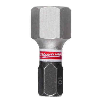 SHOCKWAVE Impact Duty 1"Hex 10 MM Insert Bits (1 Pack)