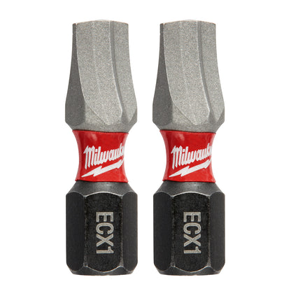 SHOCKWAVE Impact Duty 1"ECX 1 Insert Bits (1 Pack)