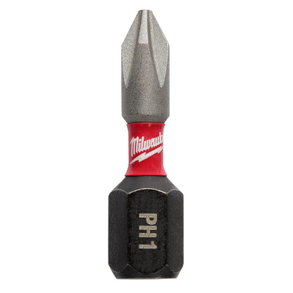 SHOCKWAVE Impact Duty 1" Phillips #1 Insert Bit (1 Pack)