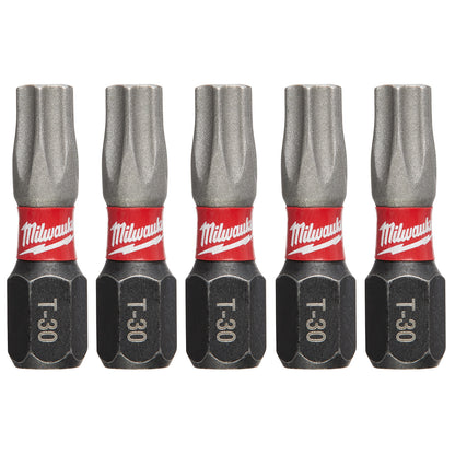 SHOCKWAVE Impact Duty 1" TORX T30 Insert Bits  - 10 Pack