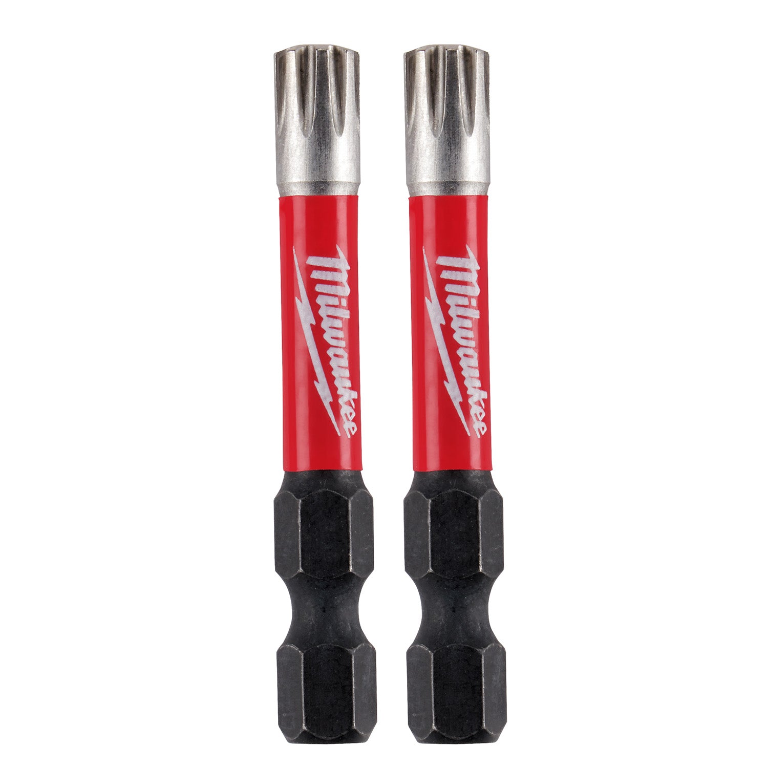 SHOCKWAVE Impact Duty 2" Specialty Wood Screws Power Bits 2 Pack