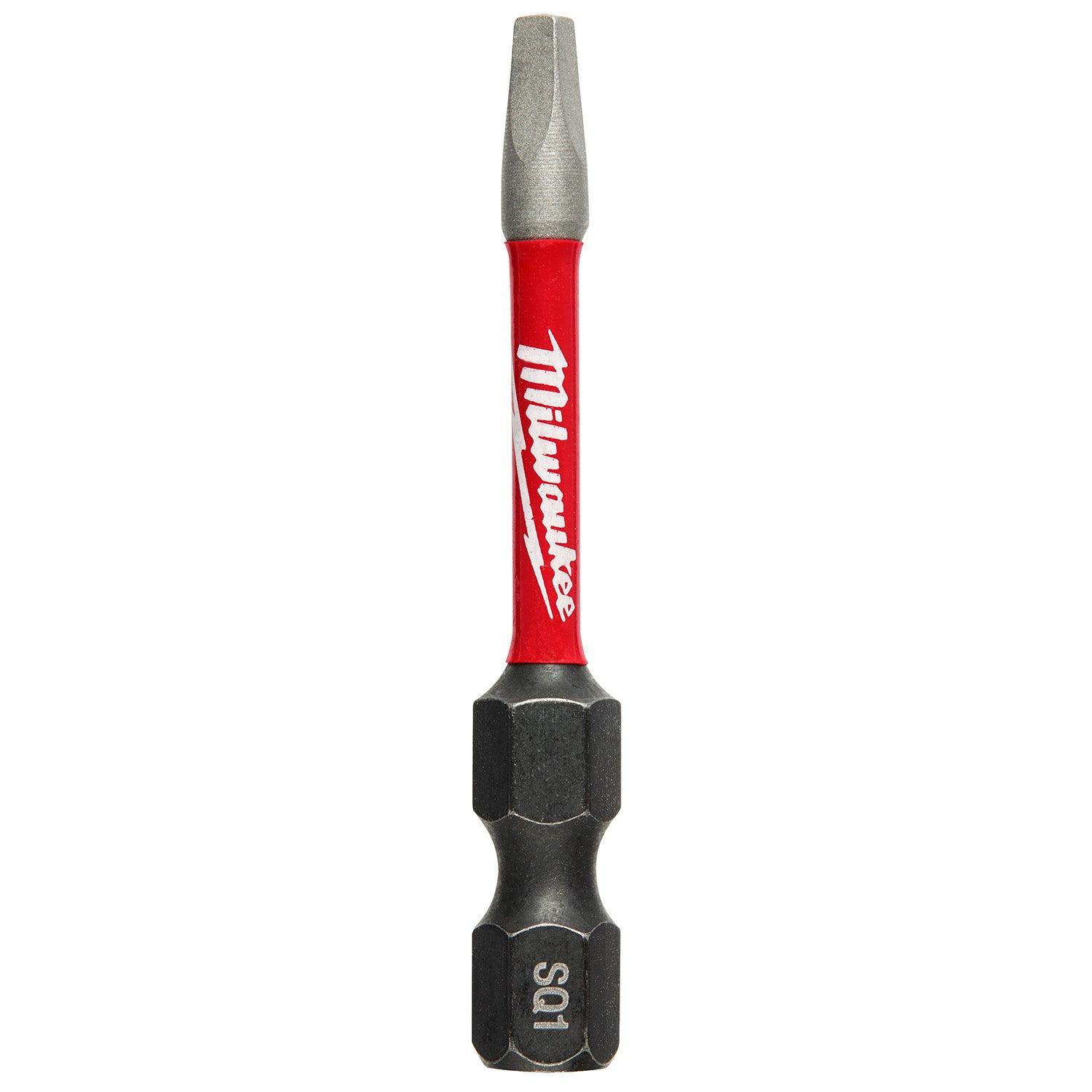 SHOCKWAVE Impact Duty 2" Square Recess #1 Power Bits - 1 Pack