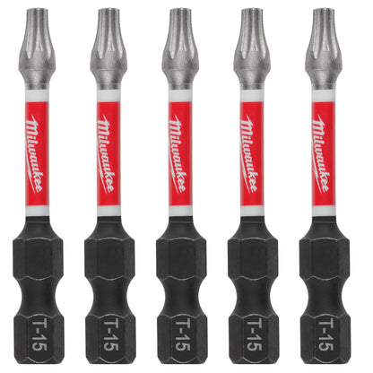 SHOCKWAVE Impact Duty 2" TORX T15 Power Bits - 1 Pack