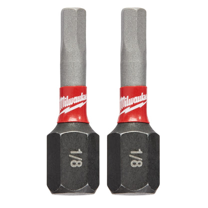 SHOCKWAVE Impact Duty 1" Hex 1/8" Insert Bits (1 Pack)