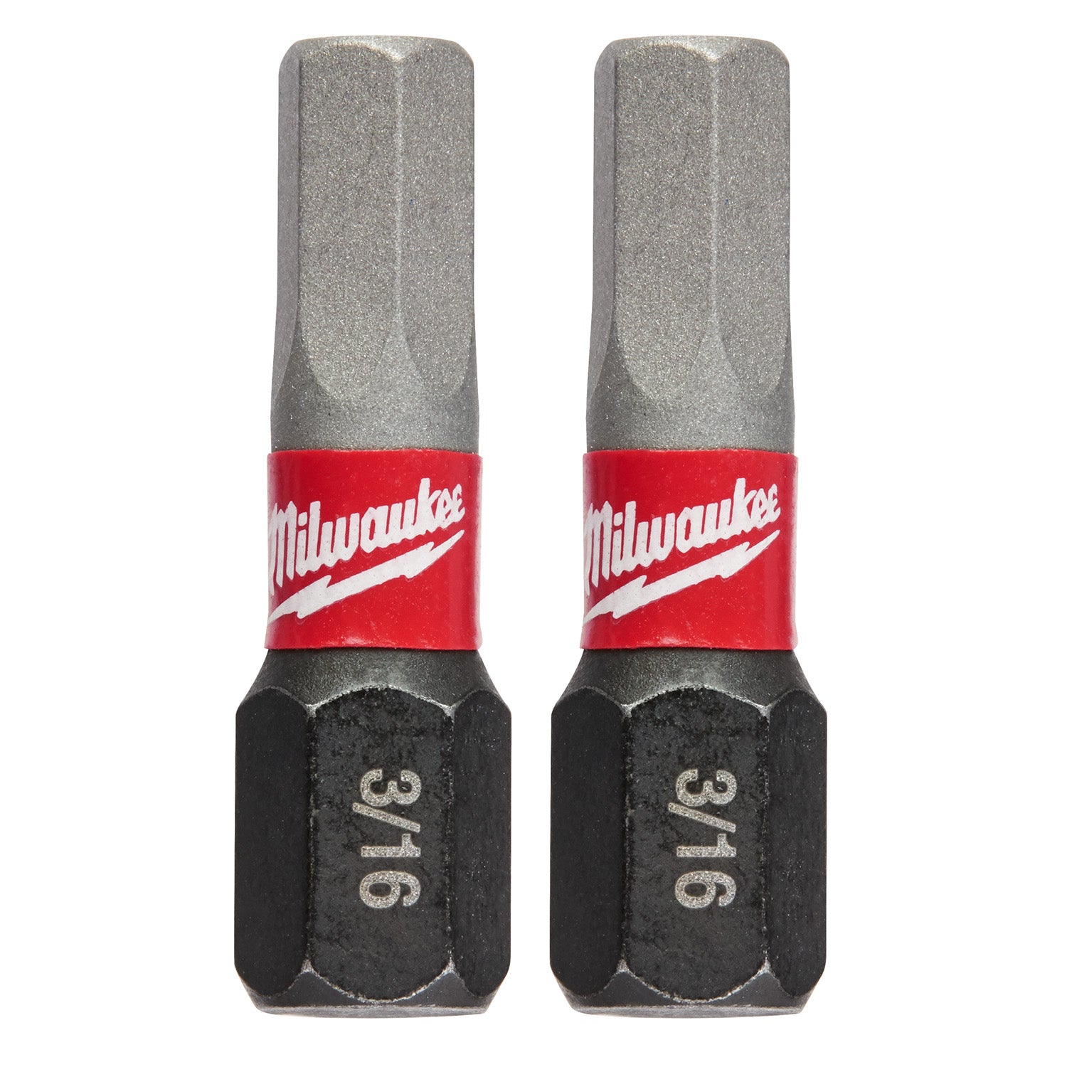 SHOCKWAVE Impact Duty 1" Hex 3/16" Insert Bits Bulk 25