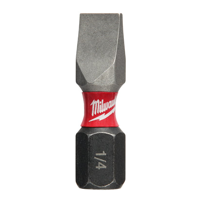 SHOCKWAVE Impact Duty 1" Insert Bit SLOTTED 1/4" (1 Pack)