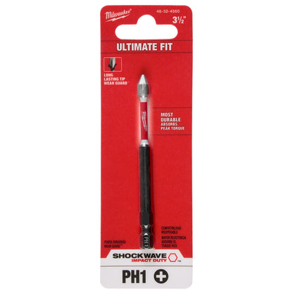 SHOCKWAVE 3-1/2" Impact Phillips #1 Power Bit